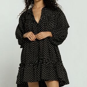 FREE PEOPLE Full Swing Mini Dress/Tunic w/Removable Slip